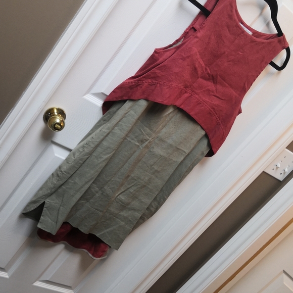 Oblique Creations Linen Dress, Sz 8 - Picture 1 of 14